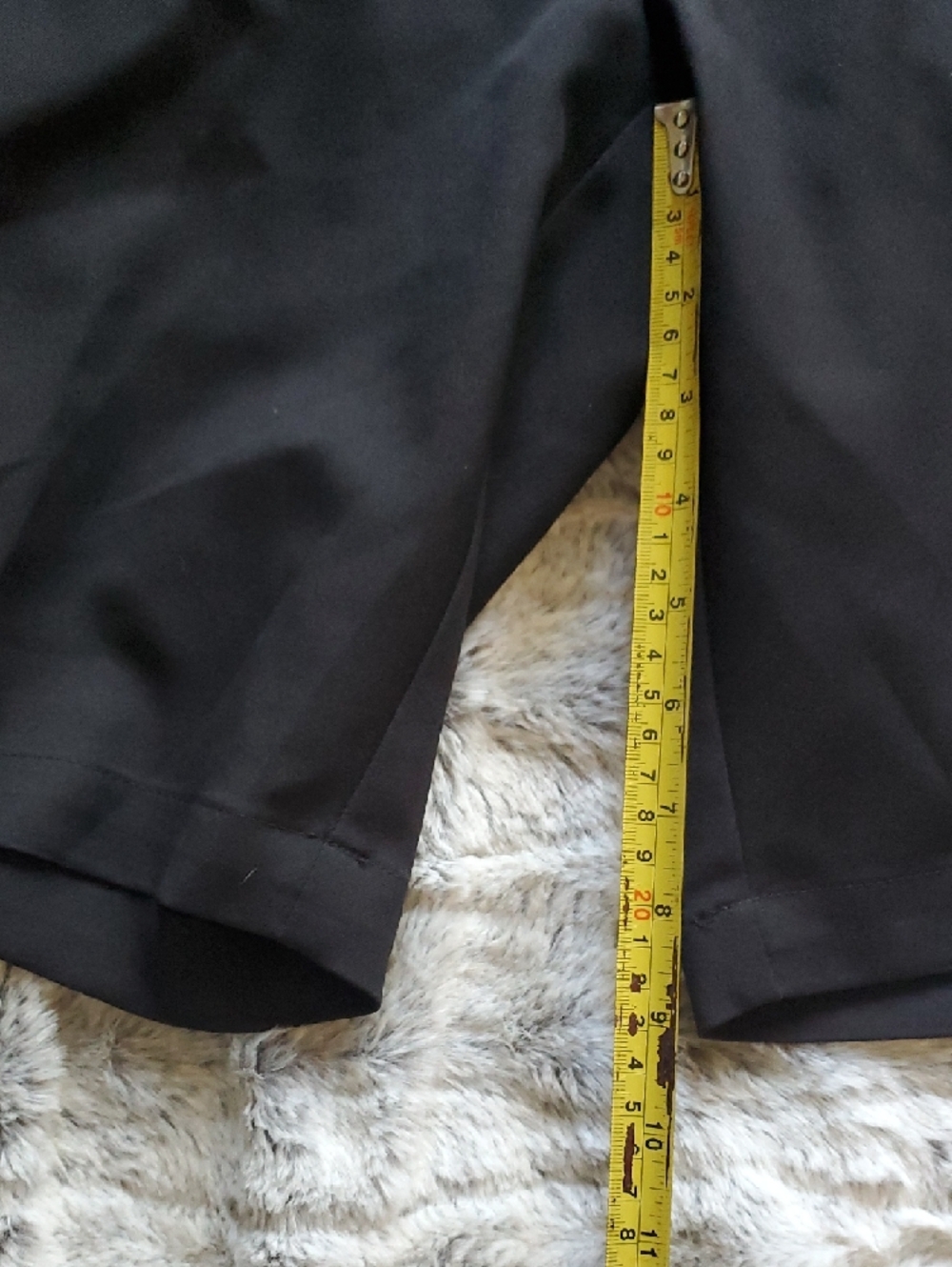 Grand Slam Men's Black Flat-Front Golf Shorts - Picture 7 of 7